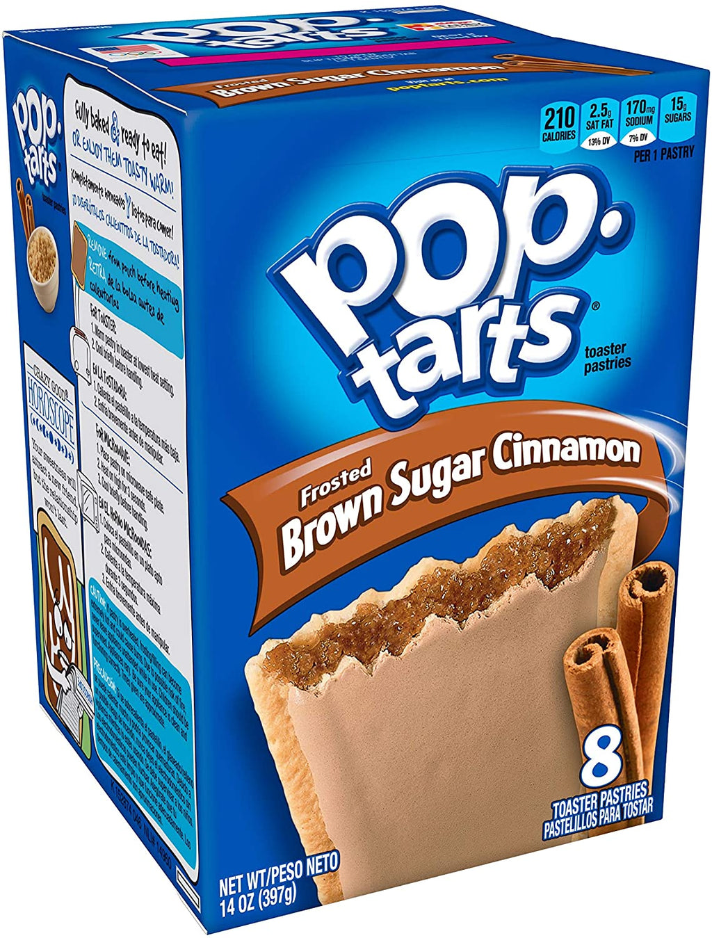 Pop Tarts Frosted Brown Sugar Cinnamon