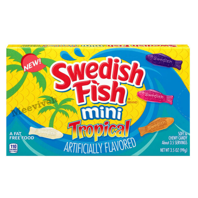 Sweedish Fish Mini Tropical