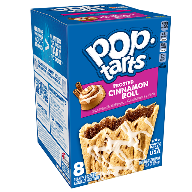 Pop Tarts Frosted Cinnamon Roll