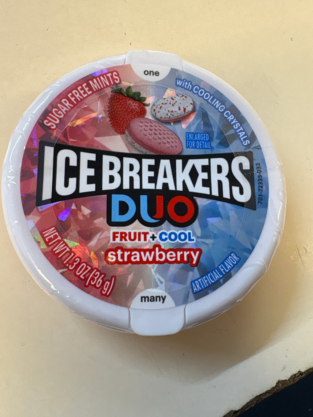 DUO FRUIT&COOL STRAWBERRY ICEBREAKER