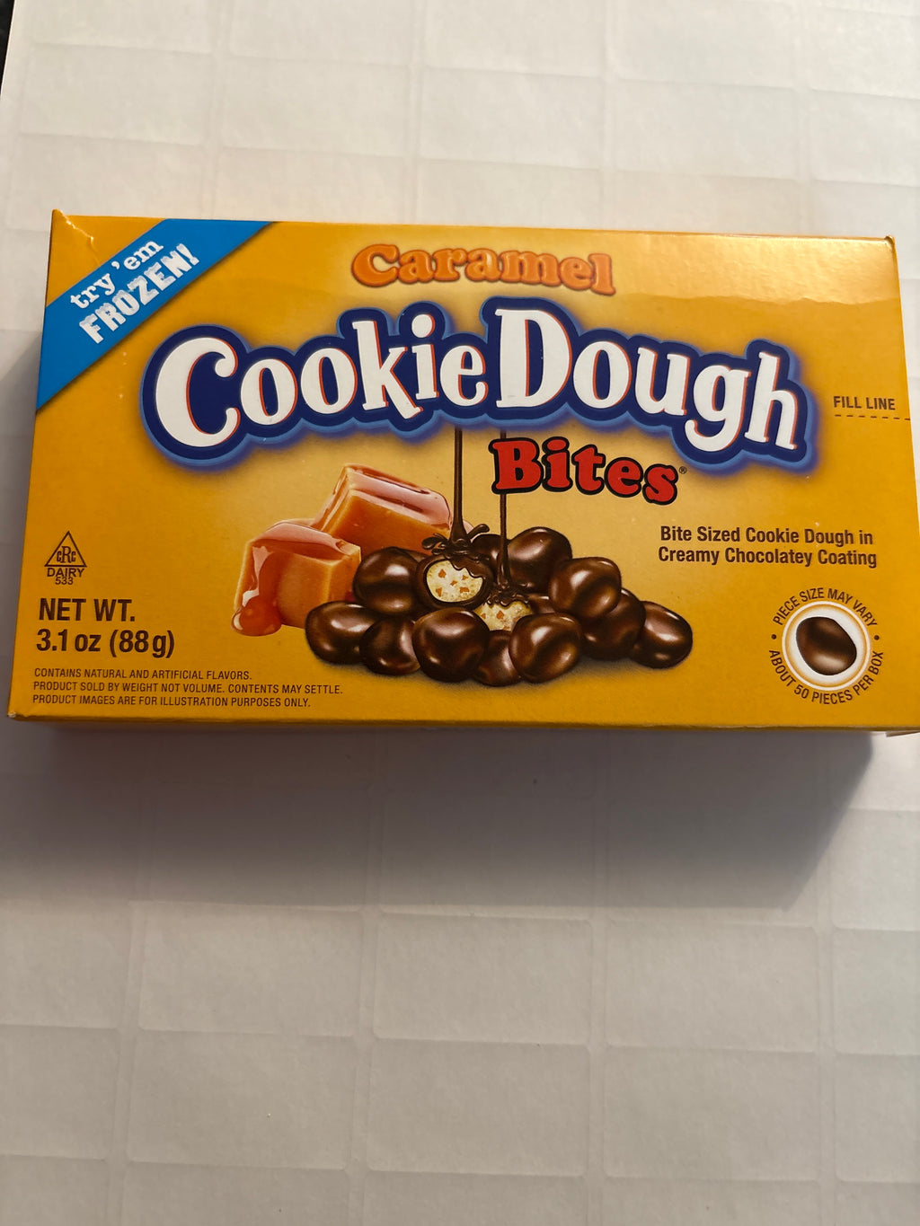 CARAMEL COOKIE DOUGH BITES