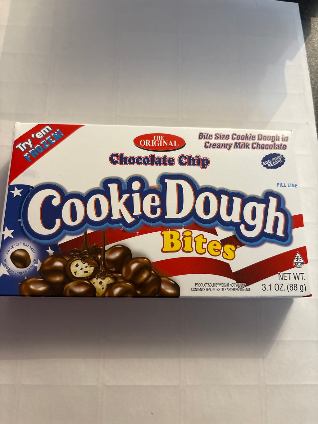 CHOCOLATE CHIP COOKIE DOUGH BITES