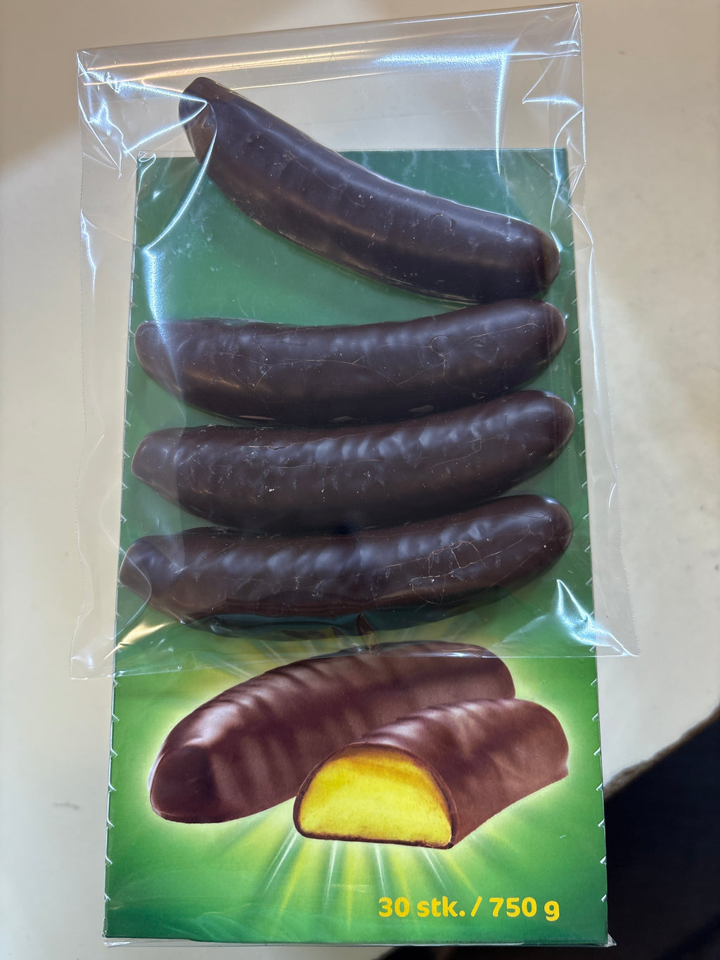 CHOCOLATE BANANAS x 4
