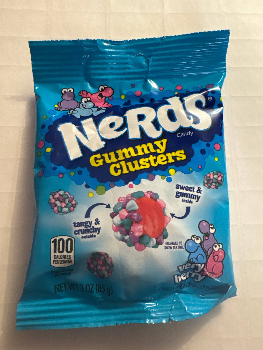 NERDS GUMMY CLUSTERS VERY BERRY