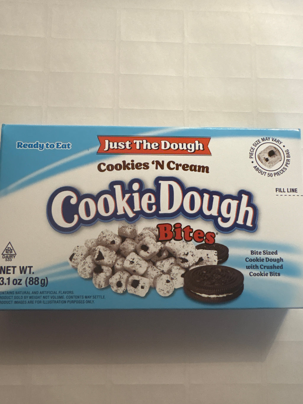 COOKIE N CREAM COOKIE DOUGH BITES