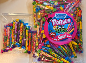 Sour candy sticks