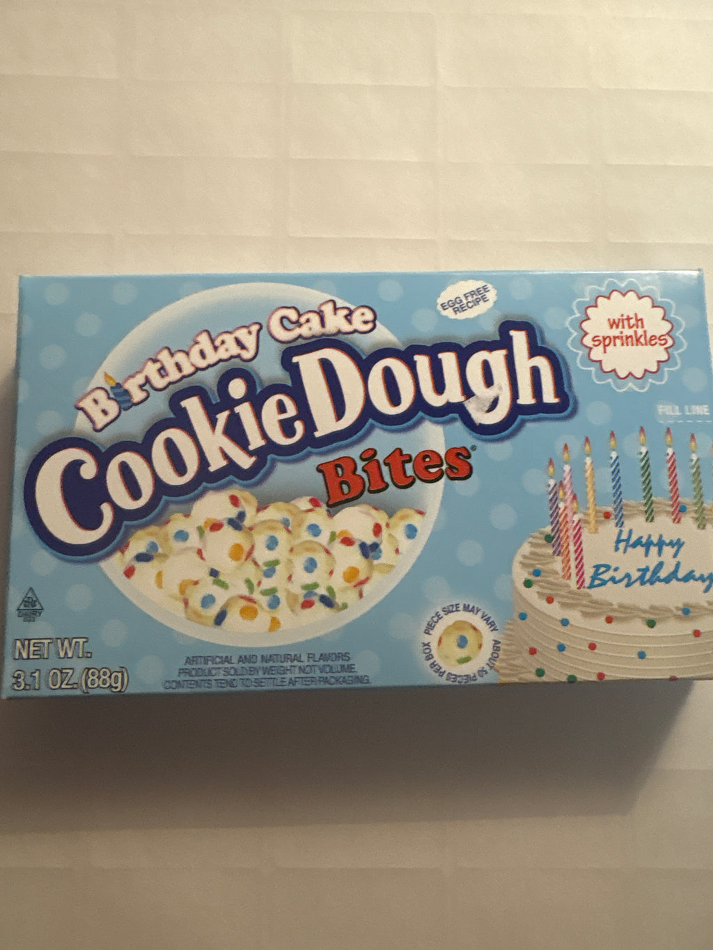 BIRTHDAY CAKE COOKIE DOUGH BITES