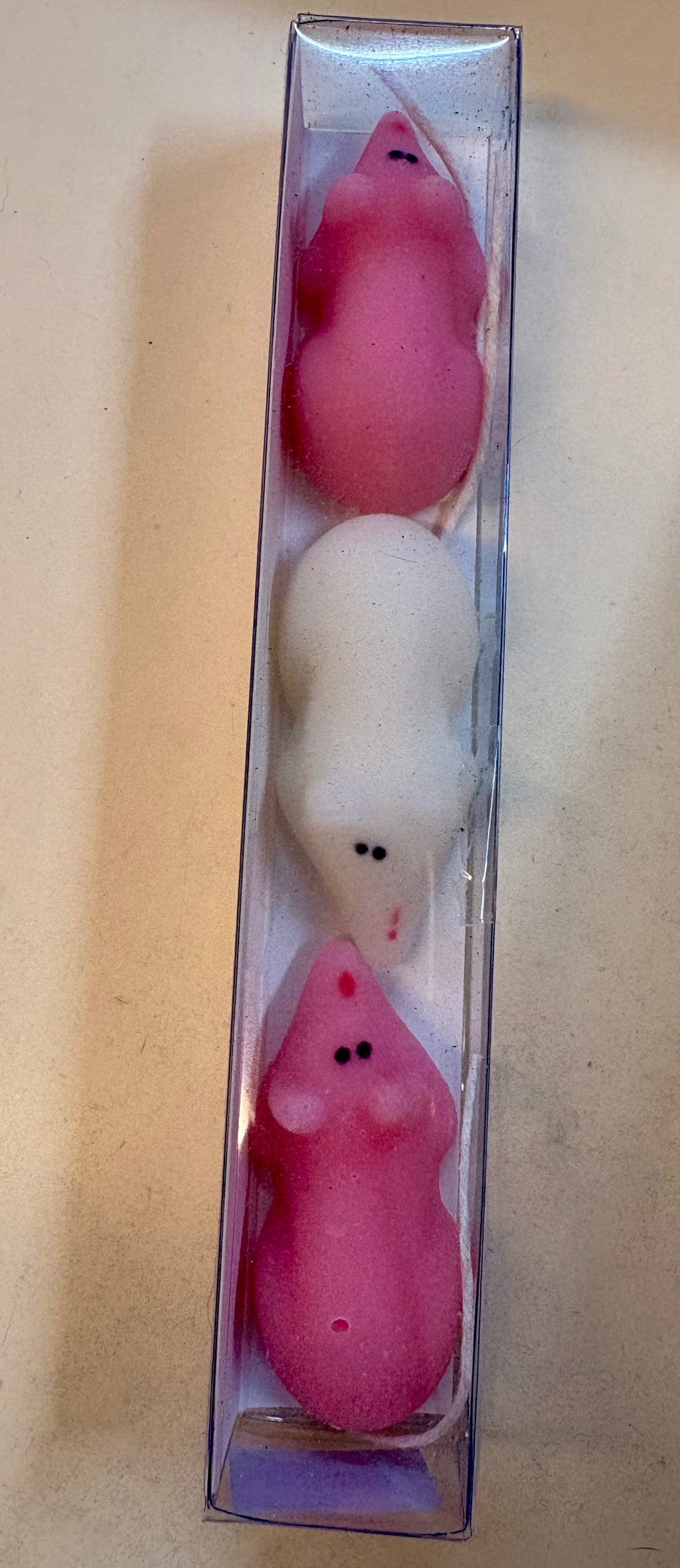 3 X SUGAR MICE
