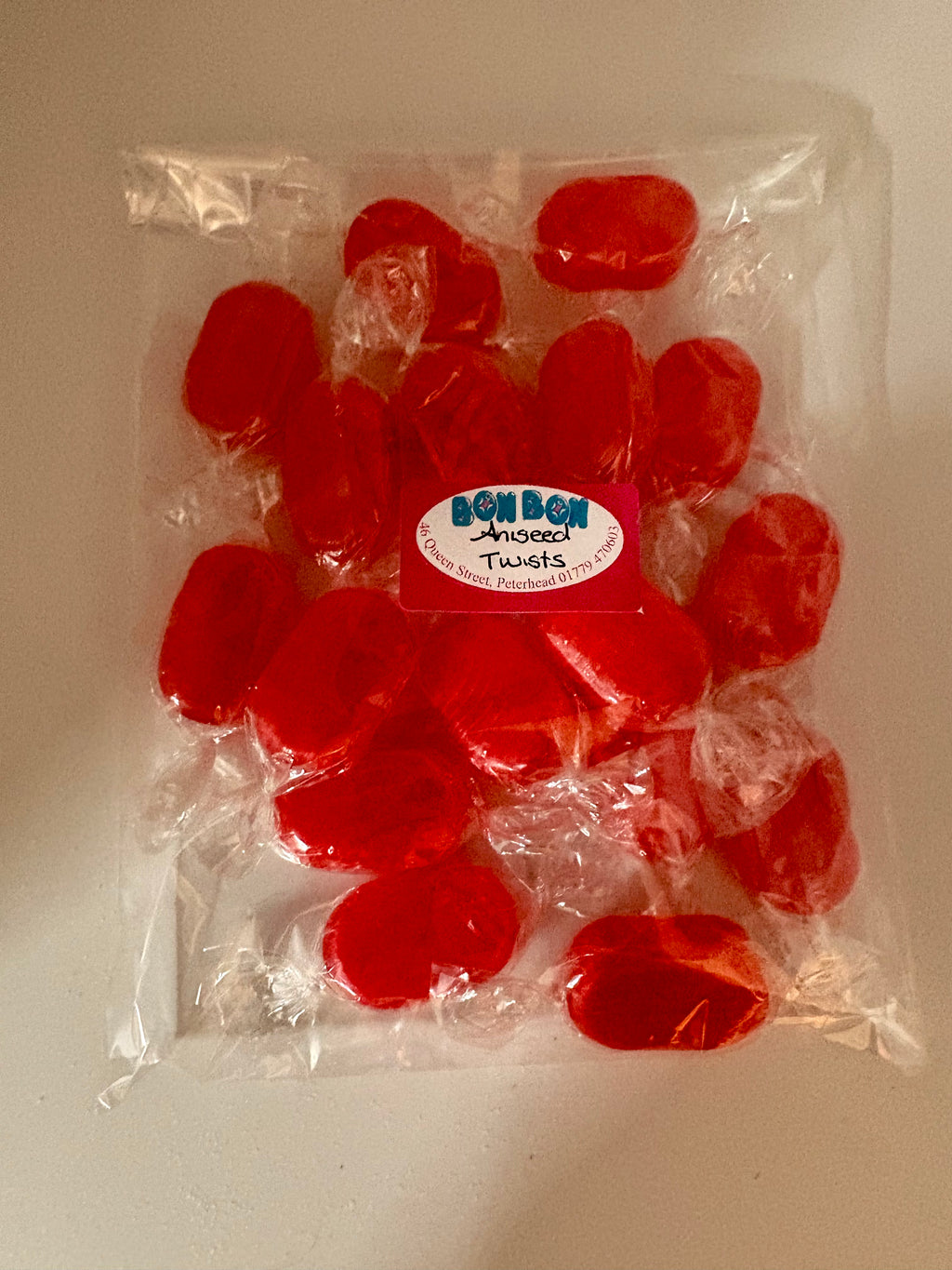 Aniseed hard boiled seeets