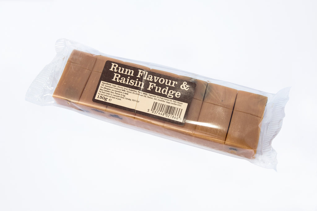 Rum & Raisin Fudge