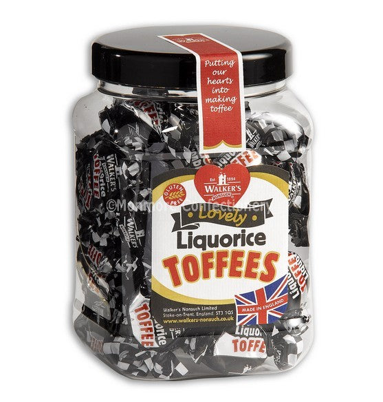 Walkers Liquorice Toffees (Tub)